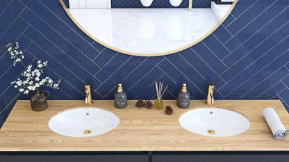 Unterbau Waschbecken Rea Nel White 4