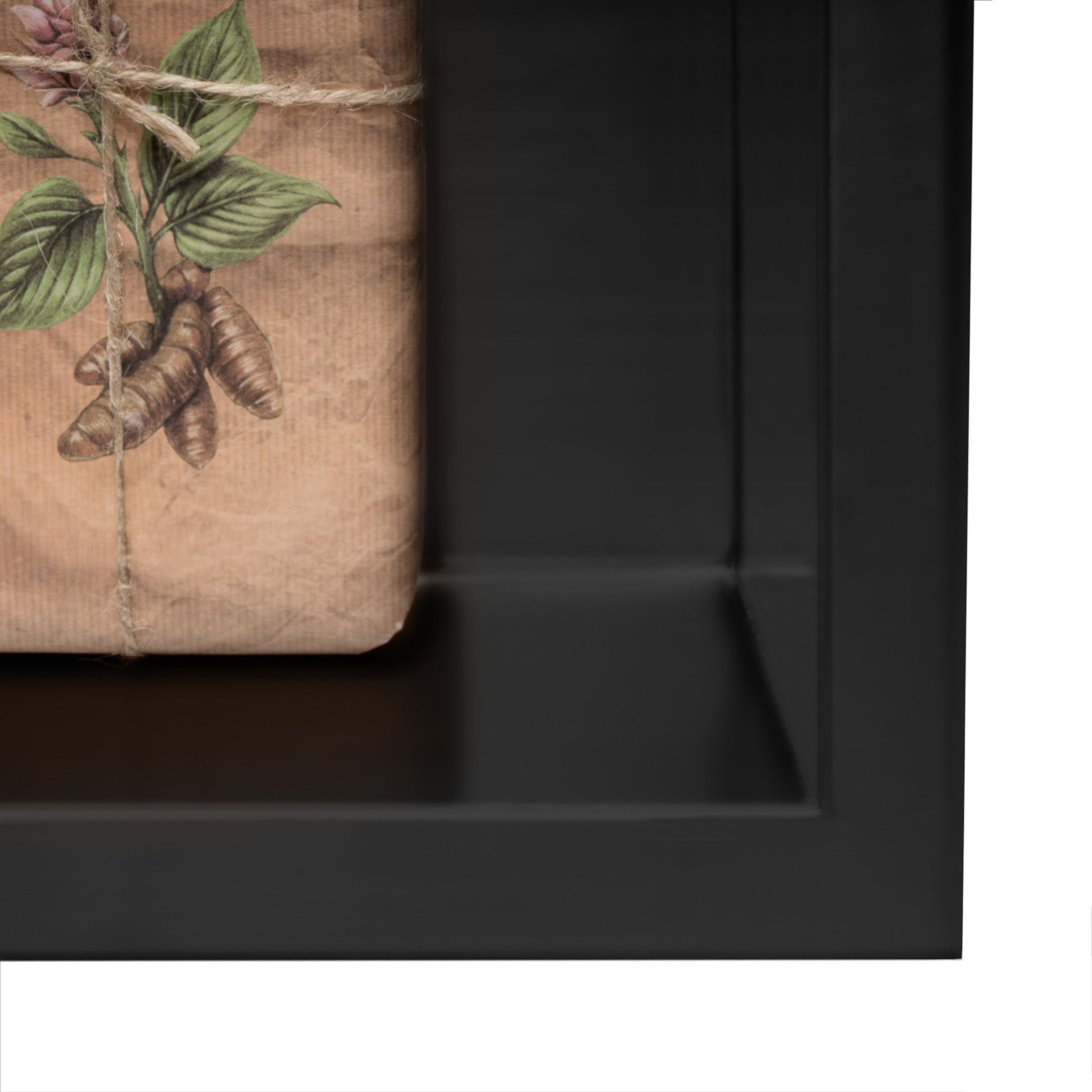 bathroom shelf 30x60 black matt  4