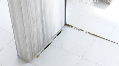 Gefälleprofil 100cm Gold linke 8