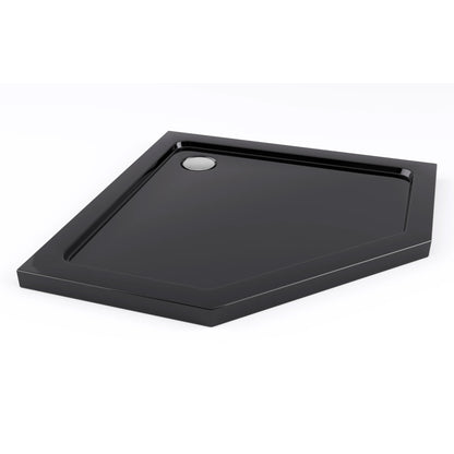 Duschkabine DIAMOND BLACK MAT 80x80 ohne Duschwanne 6
