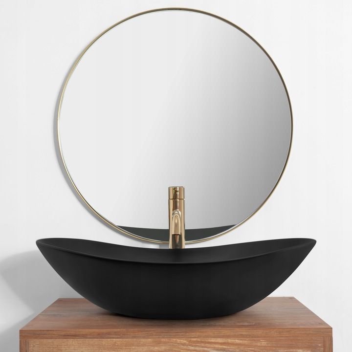 Aufsatzwaschbecken Rea Royal 60 Black matt  3