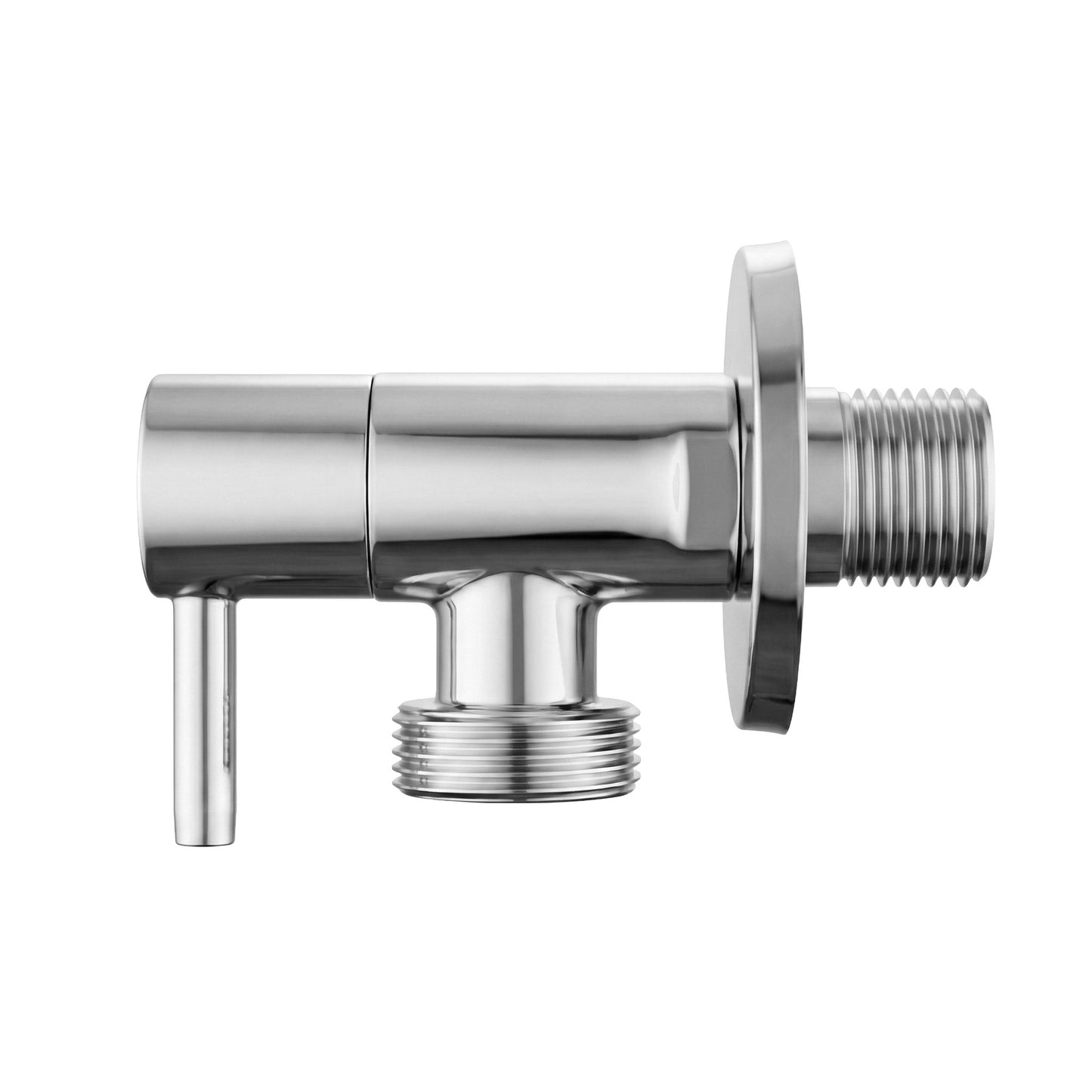Eckventil 1/2" x 3/4" Chrome  3