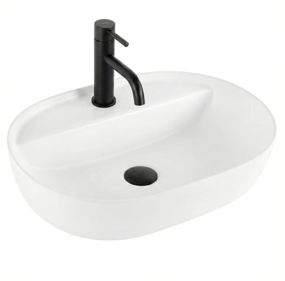 Aufsatzwaschbecken Rea Aura 51 White Matt  6