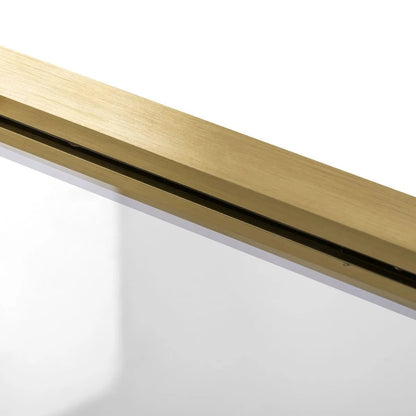 Duschtür REA Rapid Slide 100 Gold Brush  6