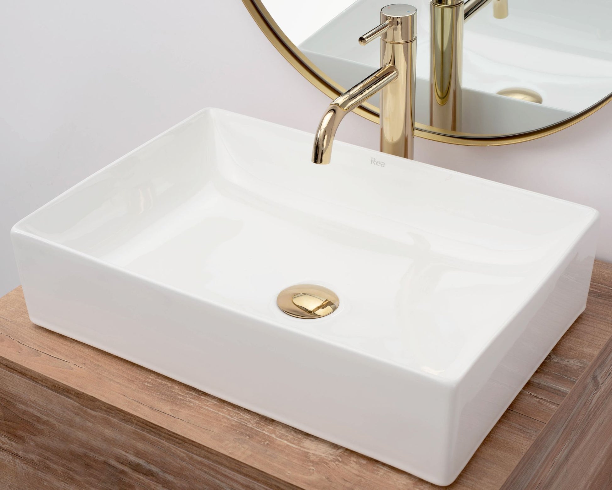 Aufsatzwaschbecken REA Inga WHITE 3