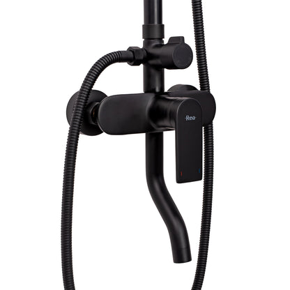 Duschgarnitur Rea VERSO Black  6