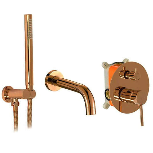 Unterputz Wannenarmatur Rea Lungo Copper +IBOX  1