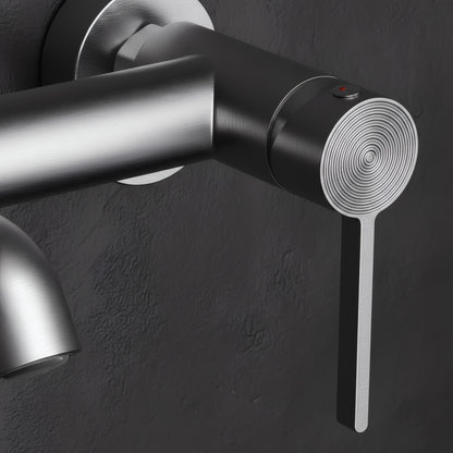 Wannenarmatur Rea Foster Nickel Brush  2