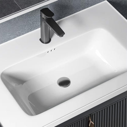 Badezimmermöbel-set Mit Waschbecken Astor 60cm Grey  3