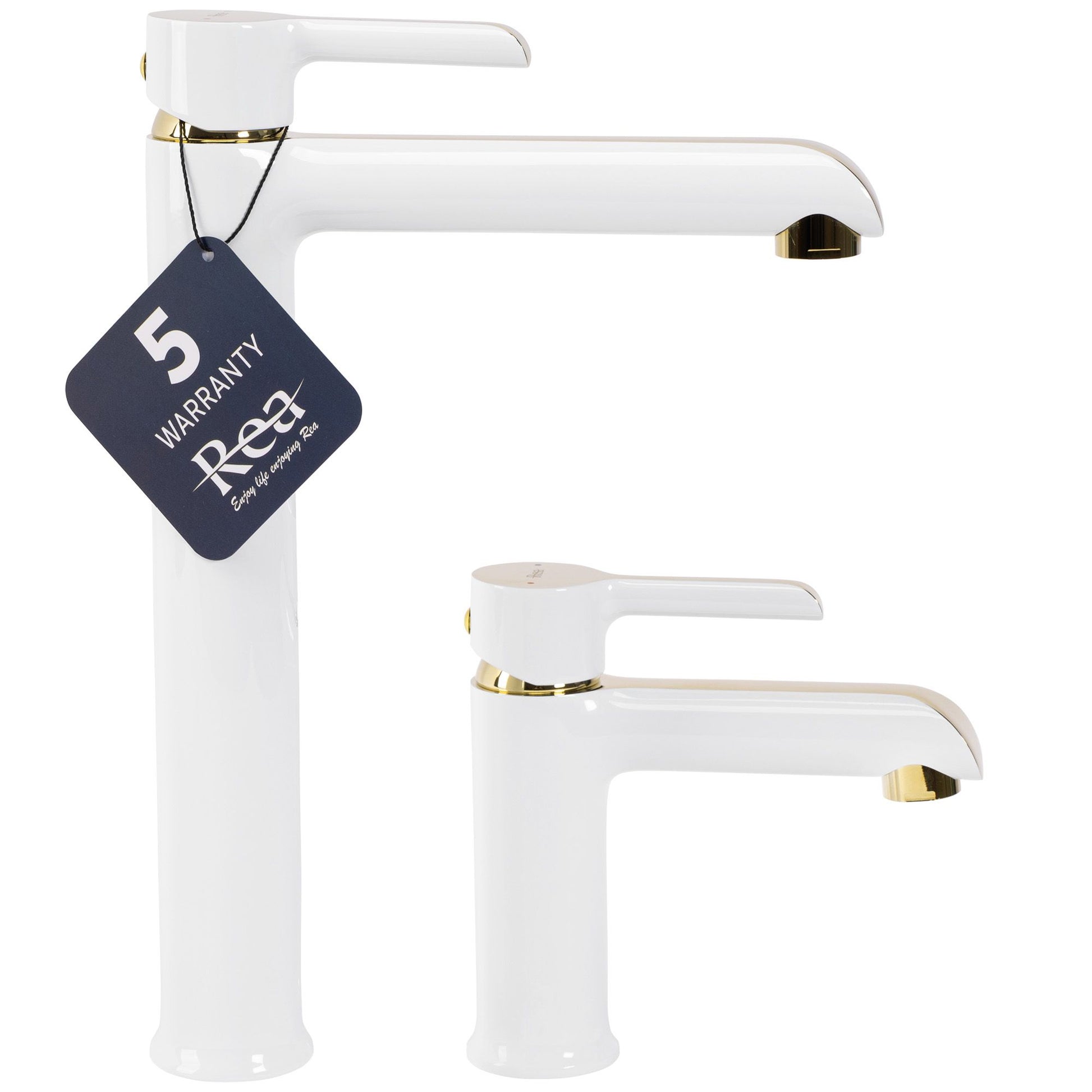 Waschbeckenarmatur Rea MELIA white gold Low 7