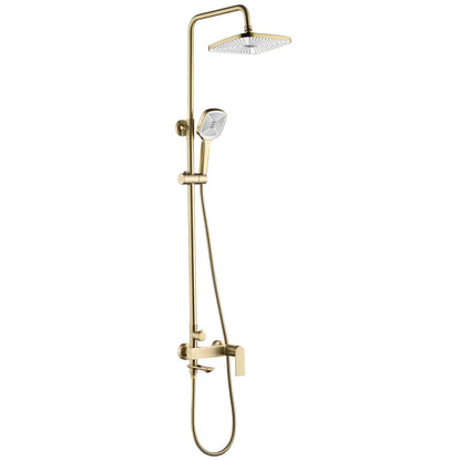 Duschgarnitur REA STORM GOLD BRUSH  3