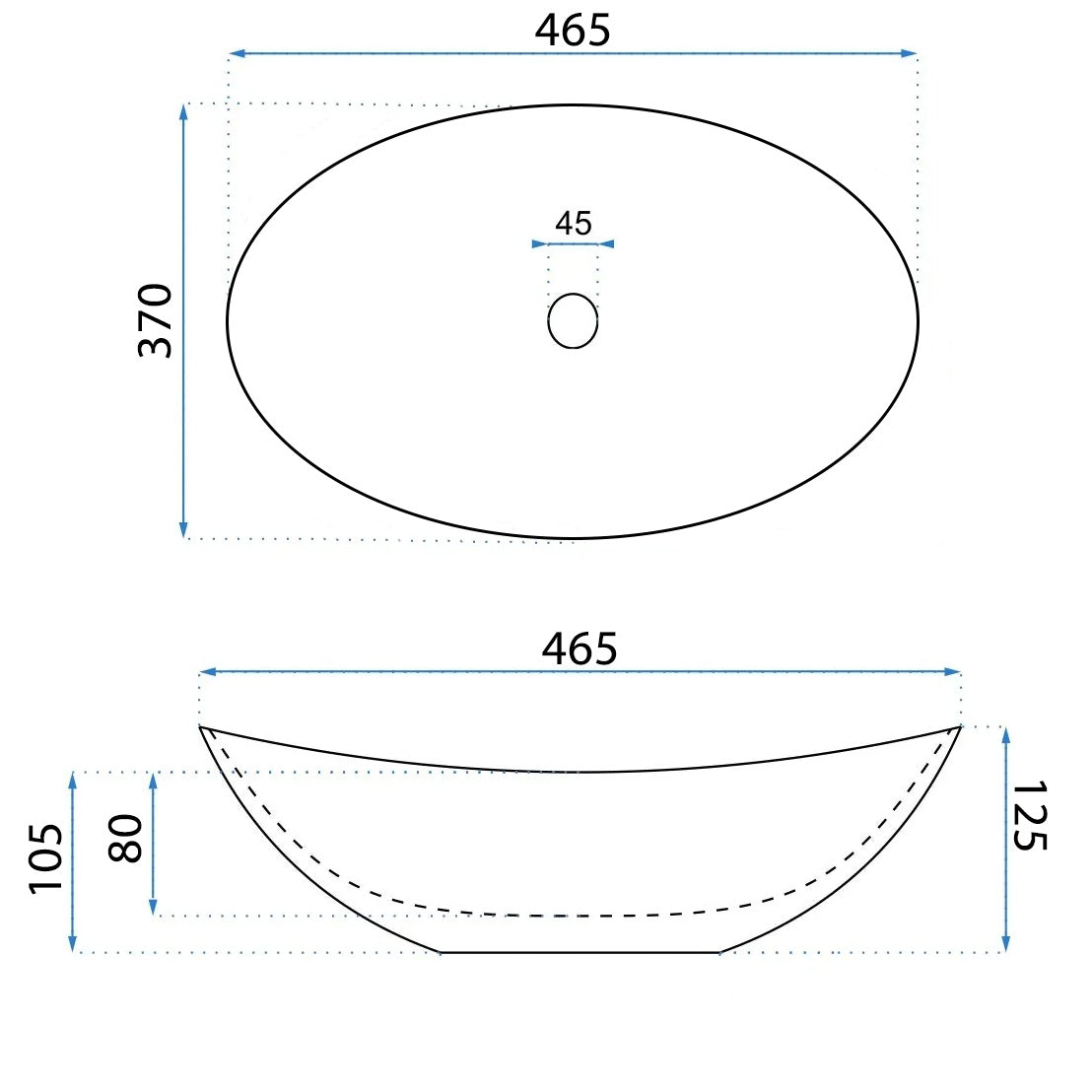 Aufsatzwaschbecken Rea Leona  8