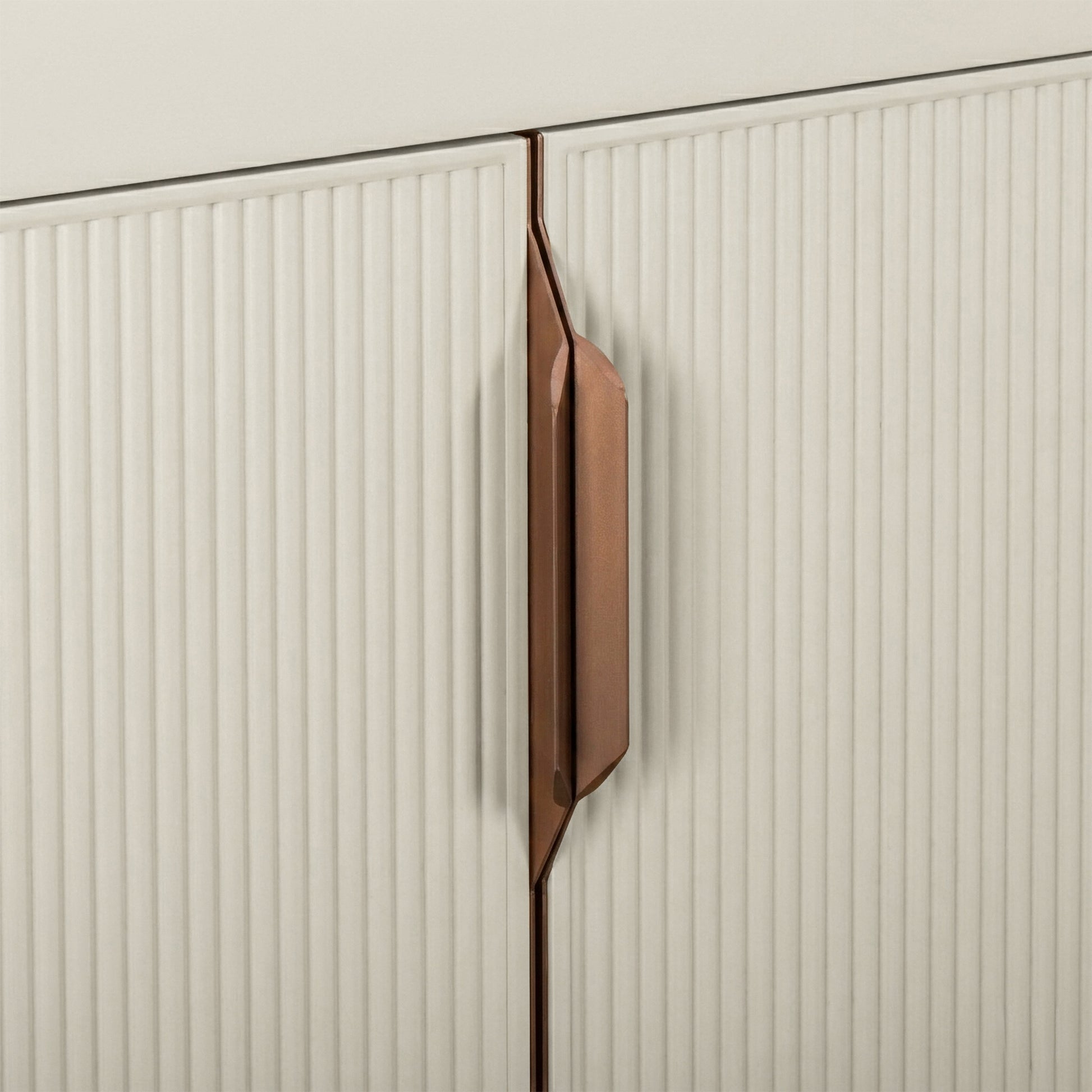 Badezimmermöbel-Set mit Waschbecken Astor 60 cm Beige  4