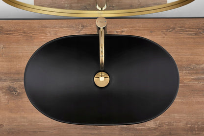 Aufsatzwaschbecken Rea Royal 60 Black matt  4