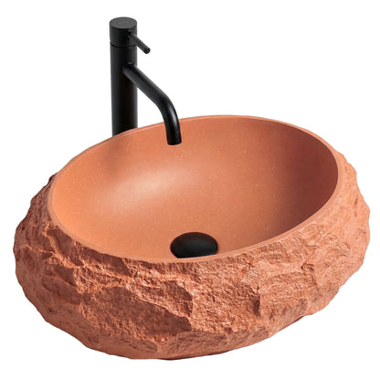 Aufsatzwaschbecken Rea Mika Terracotta  2