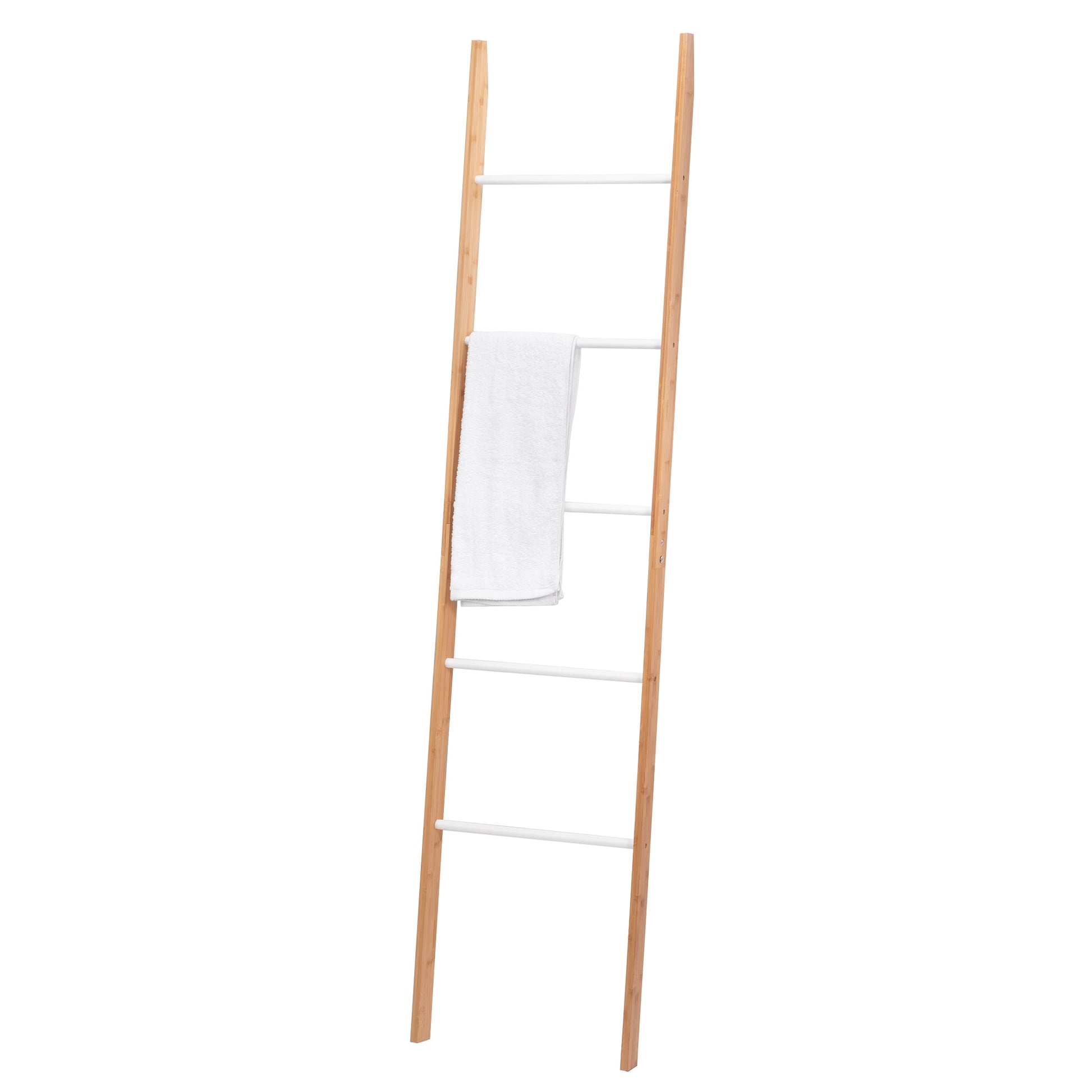 Bambus Leiterregal High 186 Cm  4