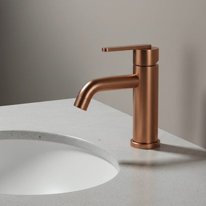 Waschbeckenarmatur Rea Ontario Brush Copper  3