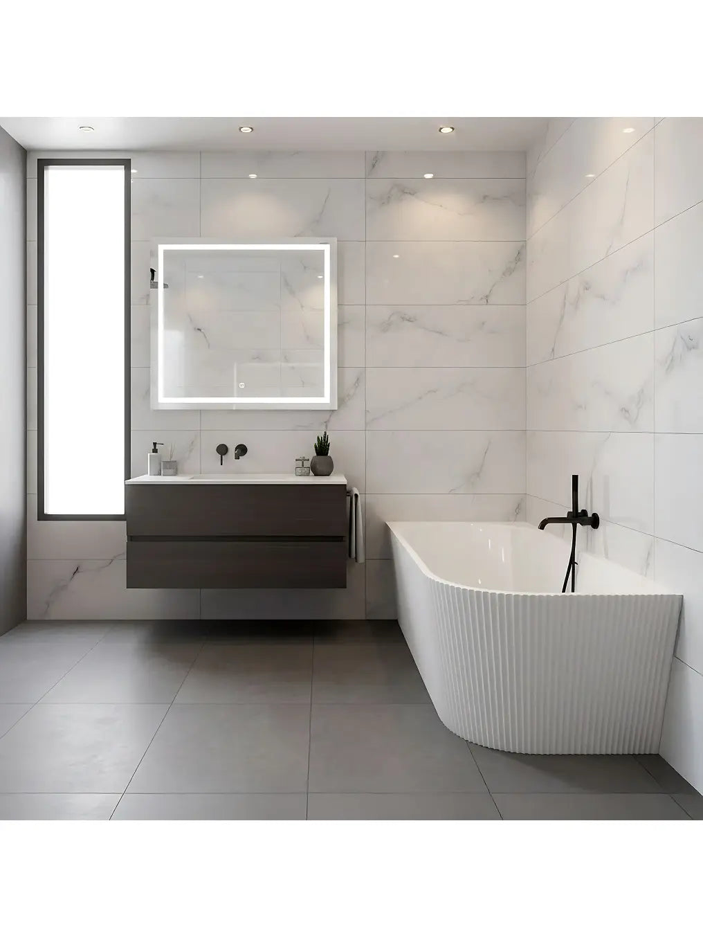 Acryl Eckbadewanne Wenus Left 170cm