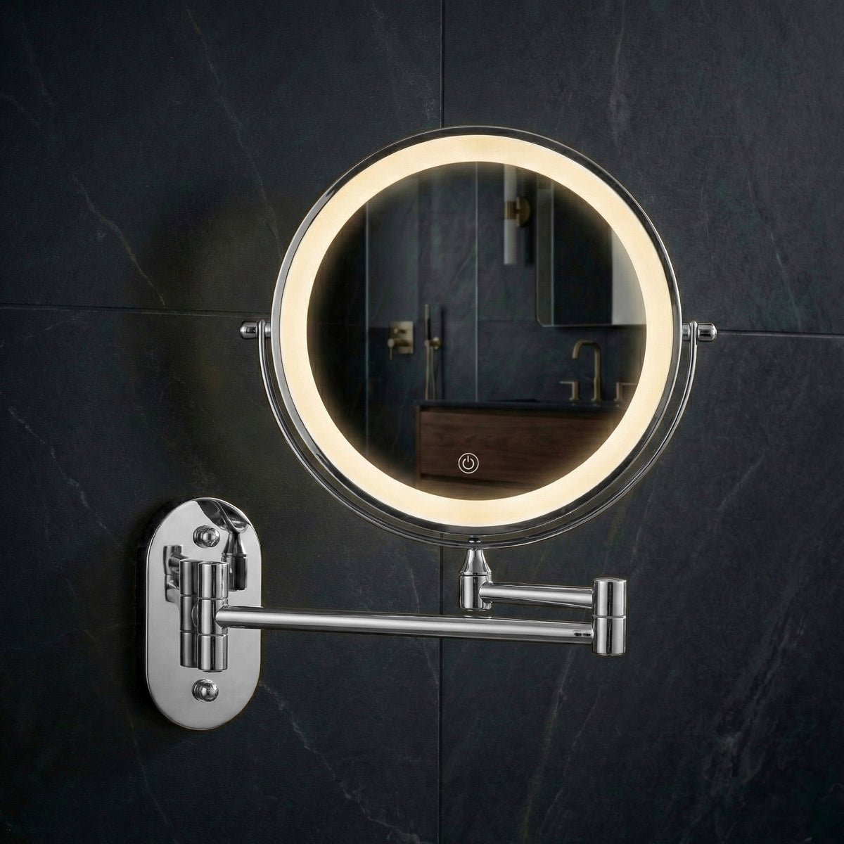 Spiegel LED Glow Chrome  3