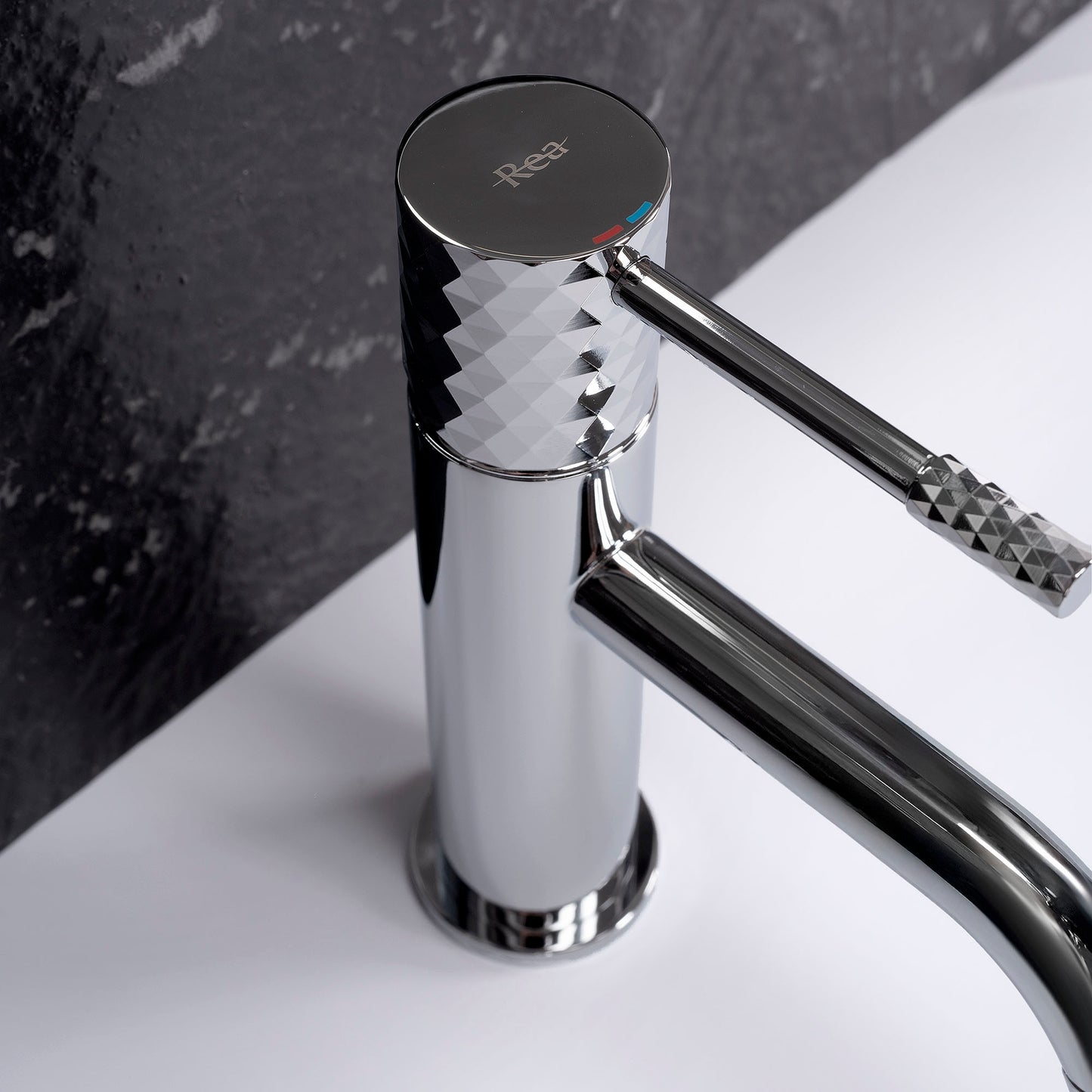Waschbeckenarmatur Rea Lungo Diamond Chrom  2