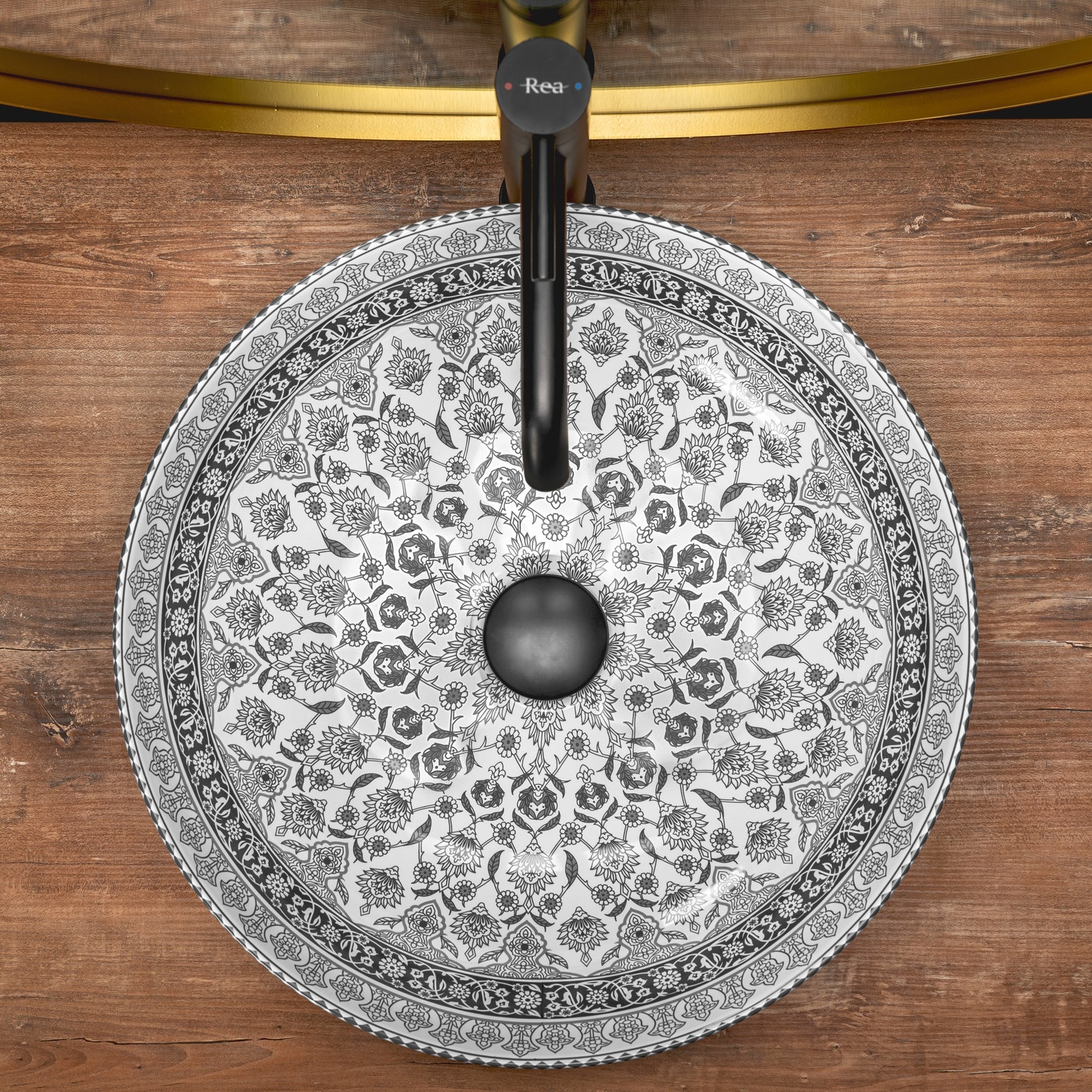Aufsatzwaschbecken Rea Arte dark grey  3
