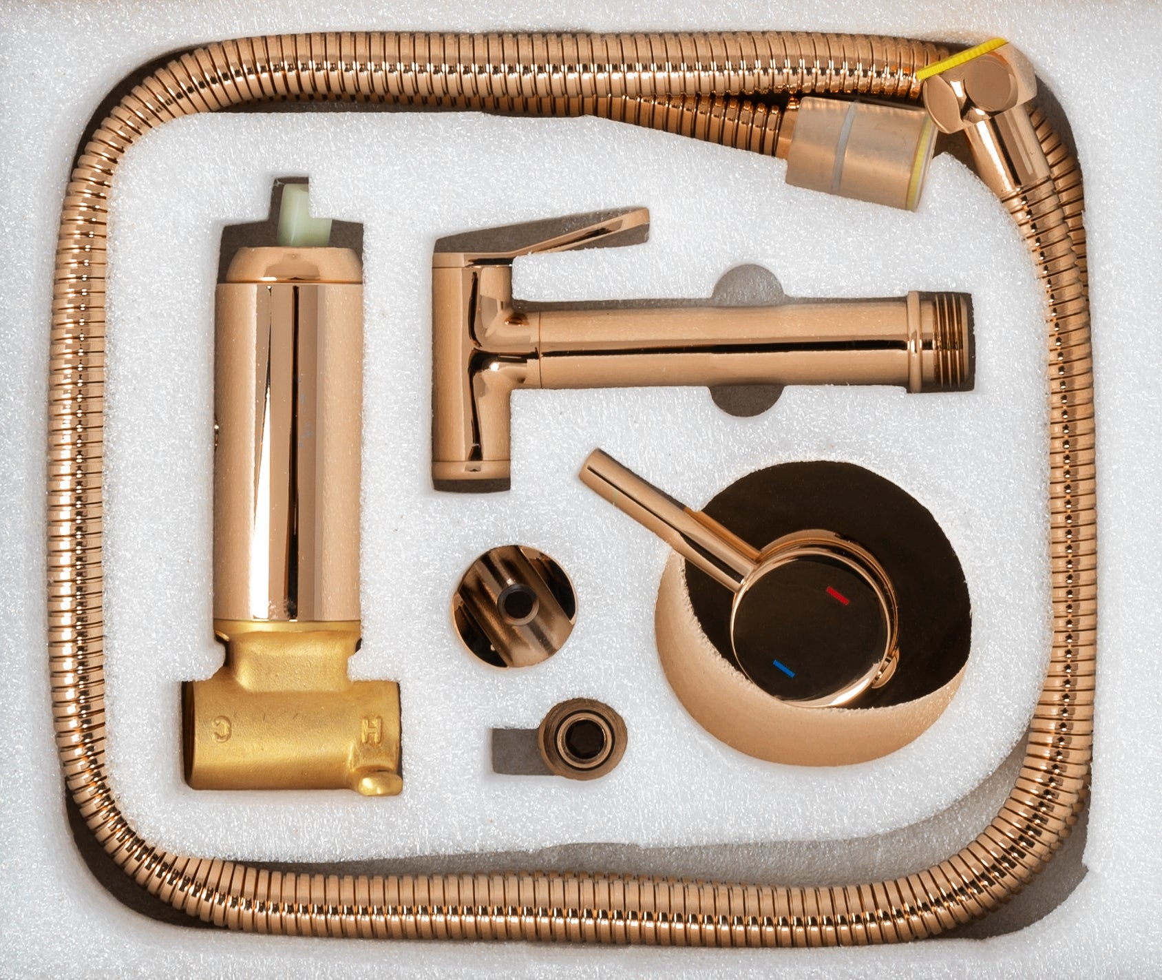 Bidetarmatur  Lungo Loop Copper  6