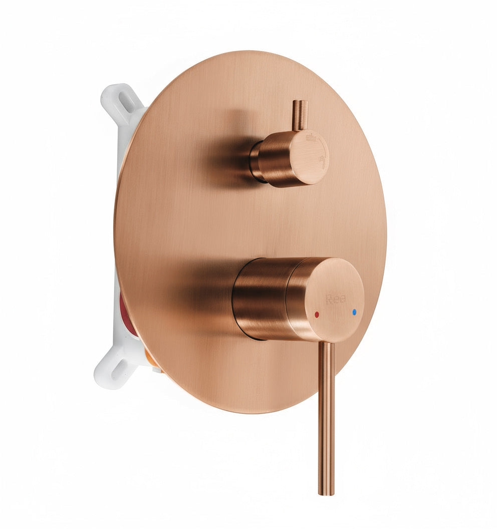 Unterputz Duschset Rea Foss Clif Brush Copper + Box  3