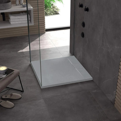 Duschtasse Bazalt Grey 90x90  3