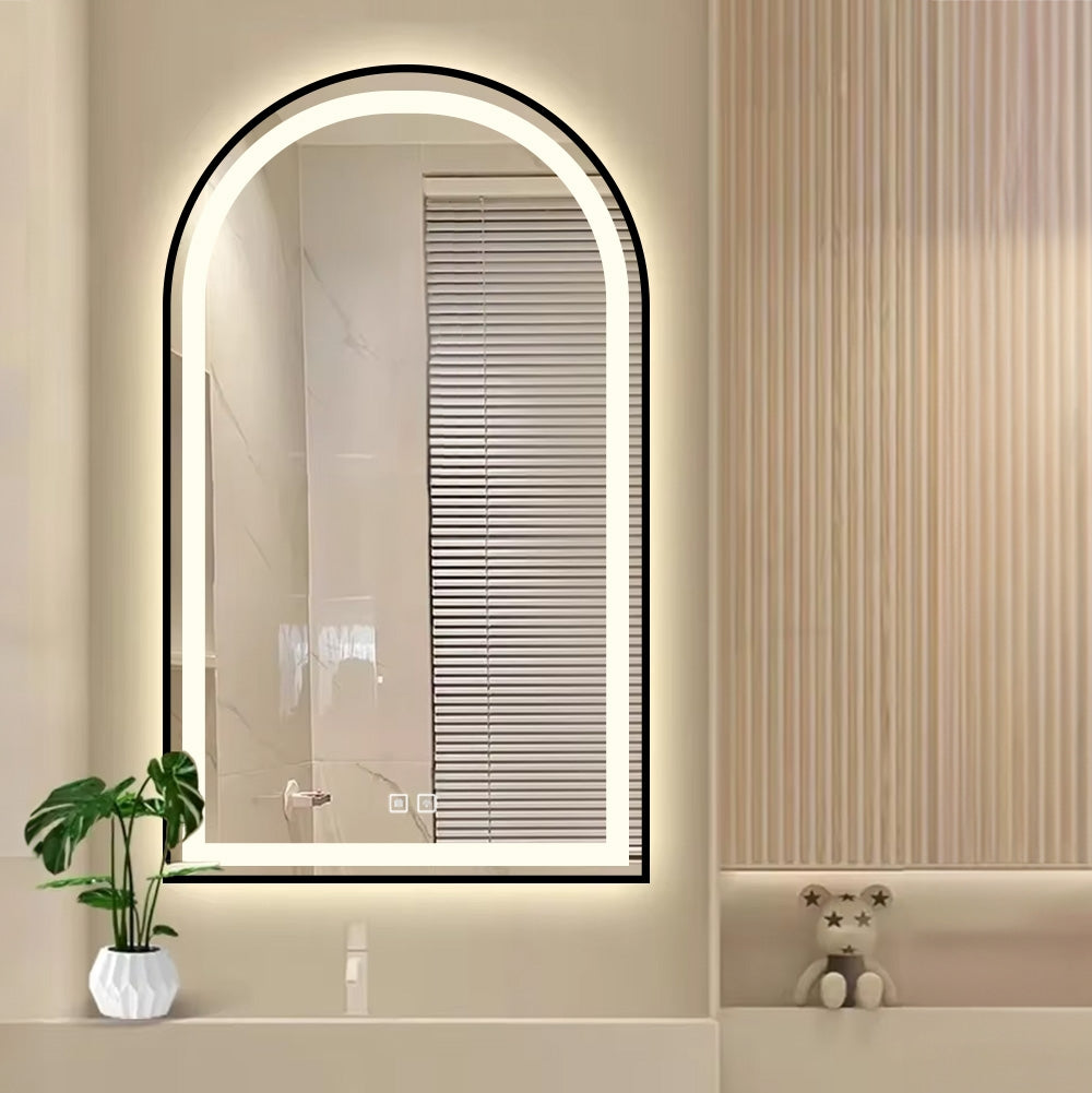 Spiegel LED 60x100cm DASH BLACK  7