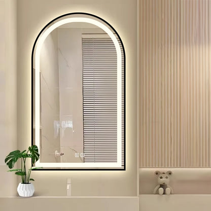 Spiegel LED 60x100cm DASH BLACK  7