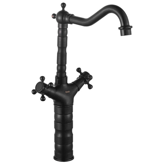 Waschbeckenarmatur Küchenarmatur Rea Rustico Old Black  1