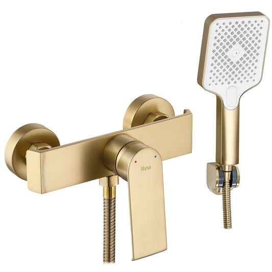 Duscharmatur REA Hass Brush Gold 1