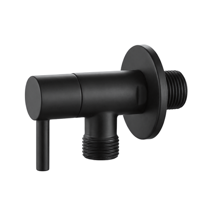 Eckventil 1/2" x 3/8" Black  4