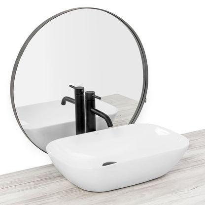 Aufsatzwaschbecken Rea Claudia 9447 white 4