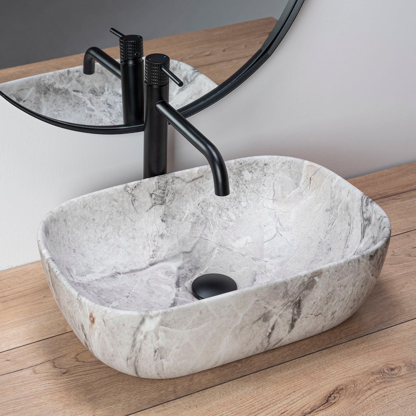Aufsatzwaschbecken Rea Livia Stone 2