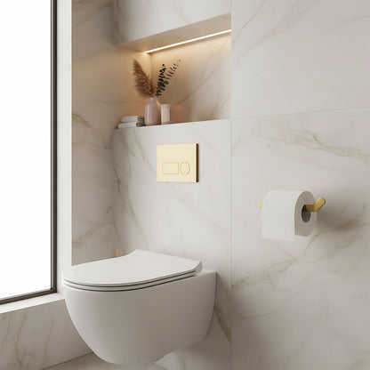 Halter Für Toilettenpapier 109 Til Brush Gold  3