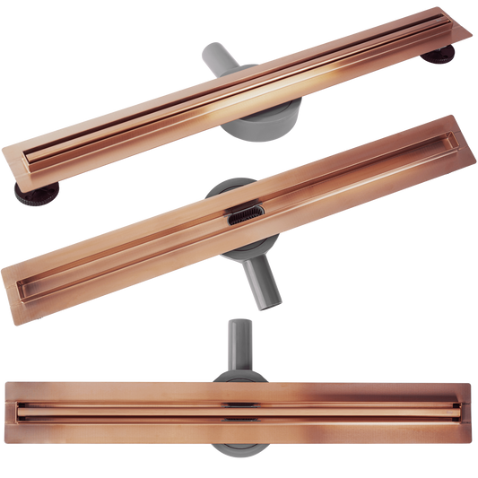 Duschrinne REA Neox Slim pro Brushed Copper 70  1