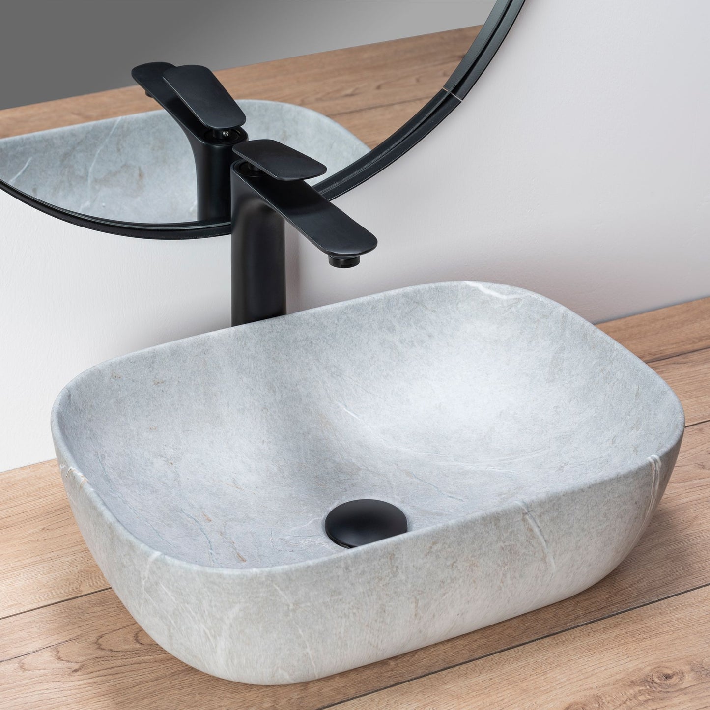 Aufsatzwaschbecken Rea Livia Grey 2