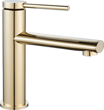 Waschbeckenarmatur REA OVAL GOLD low  3