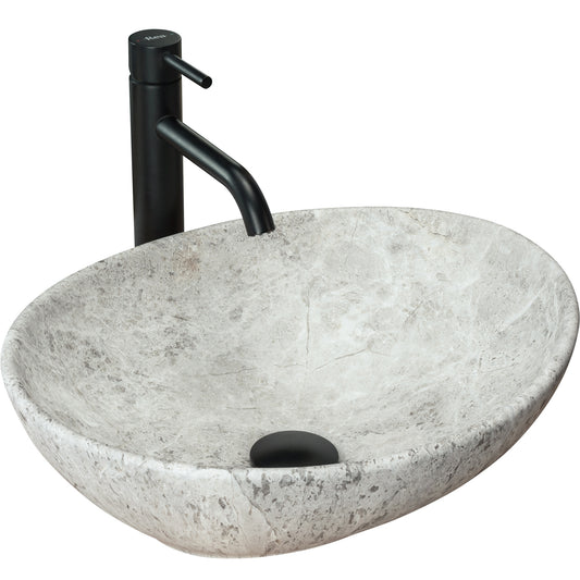 Aufsatzwaschbecken Rea Sofia Light Stone  1