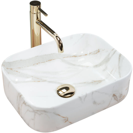 Aufsatzwaschbecken Rea Demi Mini Aiax Shiny 1