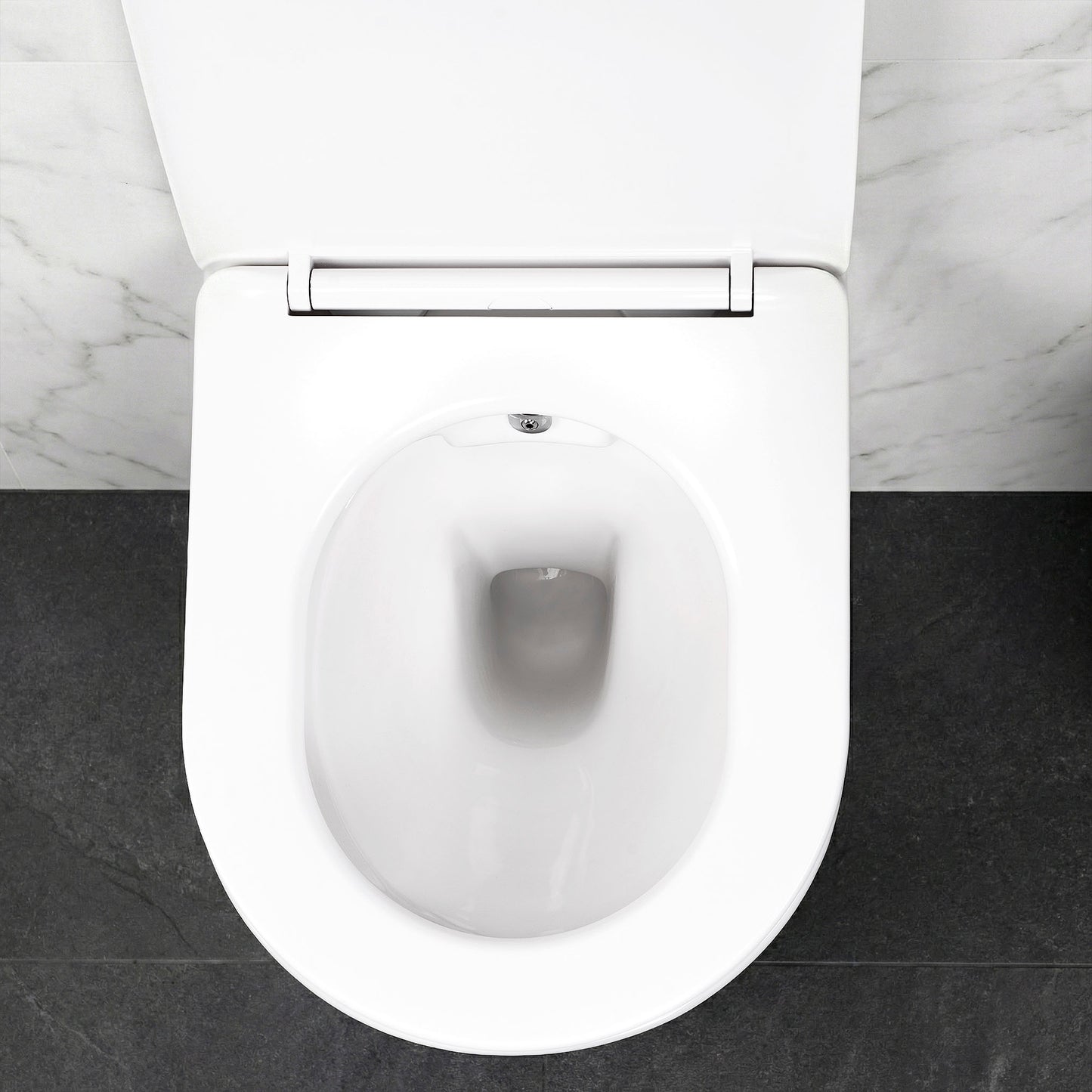 wandhängendes WC REA Carlo Lux Rimless mit Bidetfunktion  4