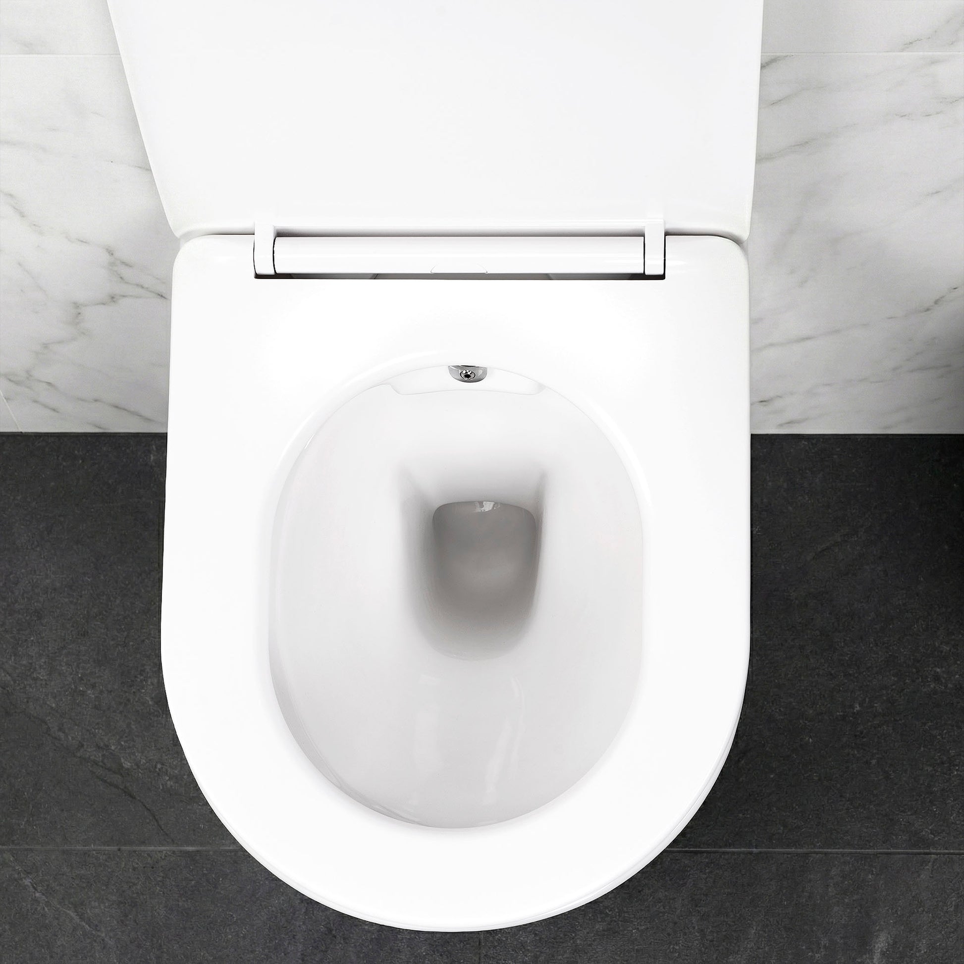 wandhängendes WC REA Carlo Lux Rimless mit Bidetfunktion  4
