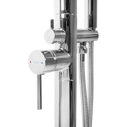 Frei stehende Armatur Rea Flores Chrome  4