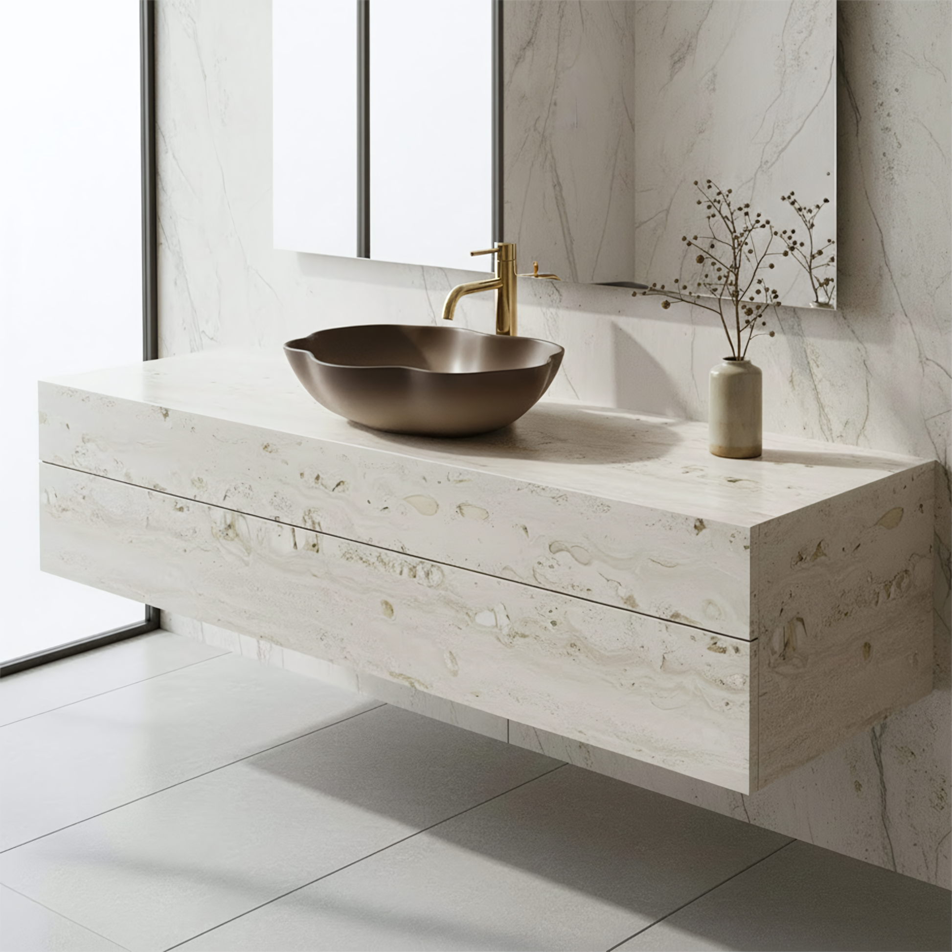 Aufsatzwaschbecken Rea Pearl Ombre  6