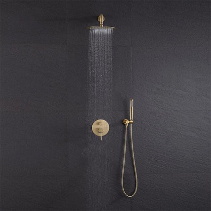 Unterputz Duschset REA Lungo Gold Matt + BOX  2