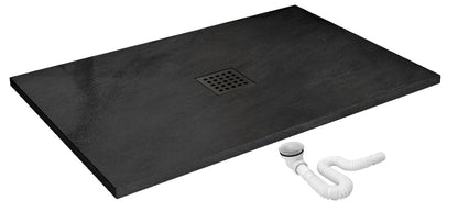 Stein Duschwanne Black Rock 80x120 2
