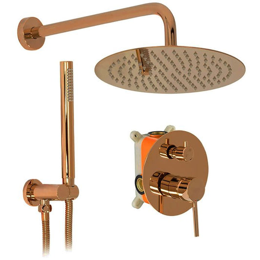 Unterputz Duschset Rea Lungo Copper + BOX  1