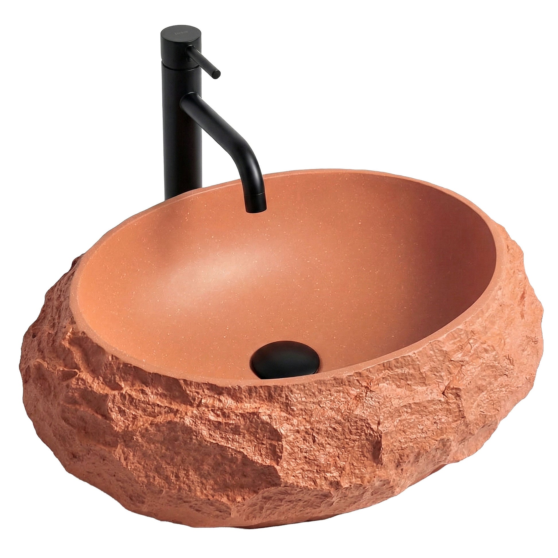 Aufsatzwaschbecken Rea Mika Terracotta  10