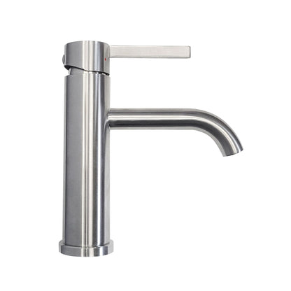 Waschbeckenarmatur Rea Foster Nickel Brush Low  8